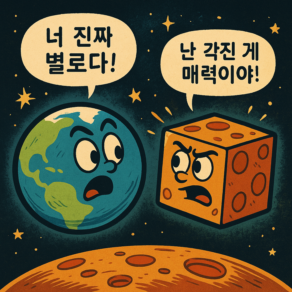 행성은 왜 다 둥근 걸까? 네모난 별은 있을까?