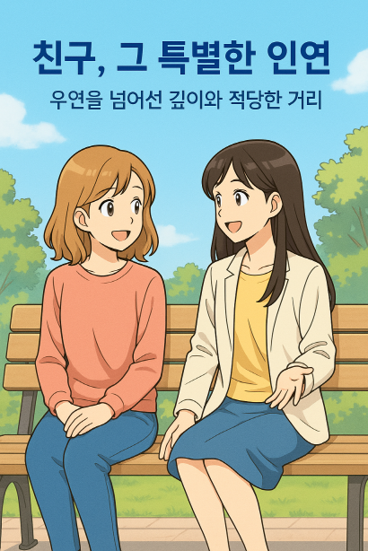 친구, 그 특별한 인연: 우연을 넘어선 깊이와 적당한 거리